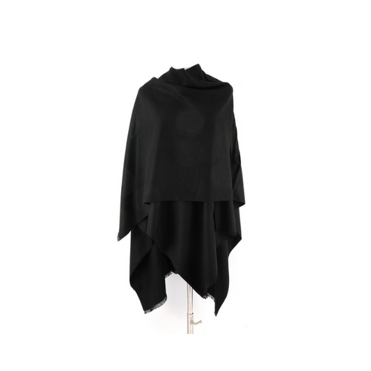 DAVOS - Poncho - Noir
