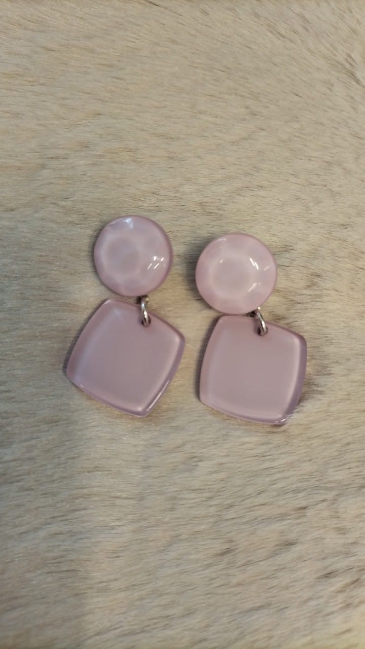 JUSTINE - Boucle d'oreille - Violet