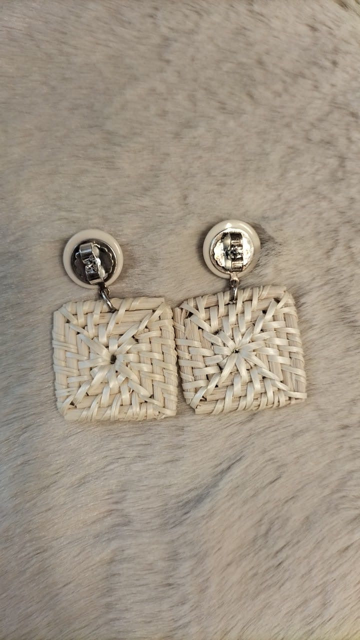 KARRY - Boucle d'oreille - Raphia