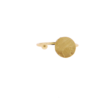BASIC - Bague, Plaqué Or