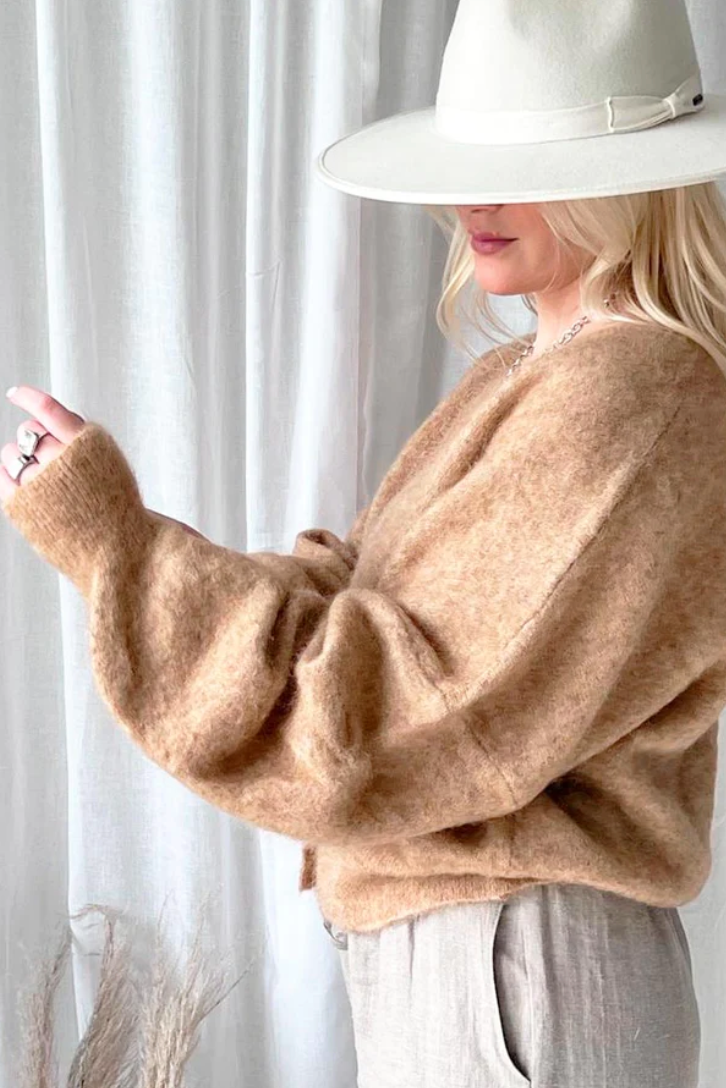 DREAM Cardigan - Caramel