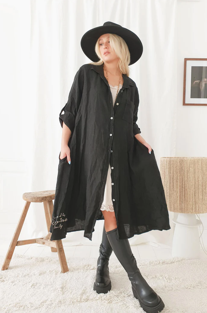 FOOL FOR LOVE Tunique – Noir