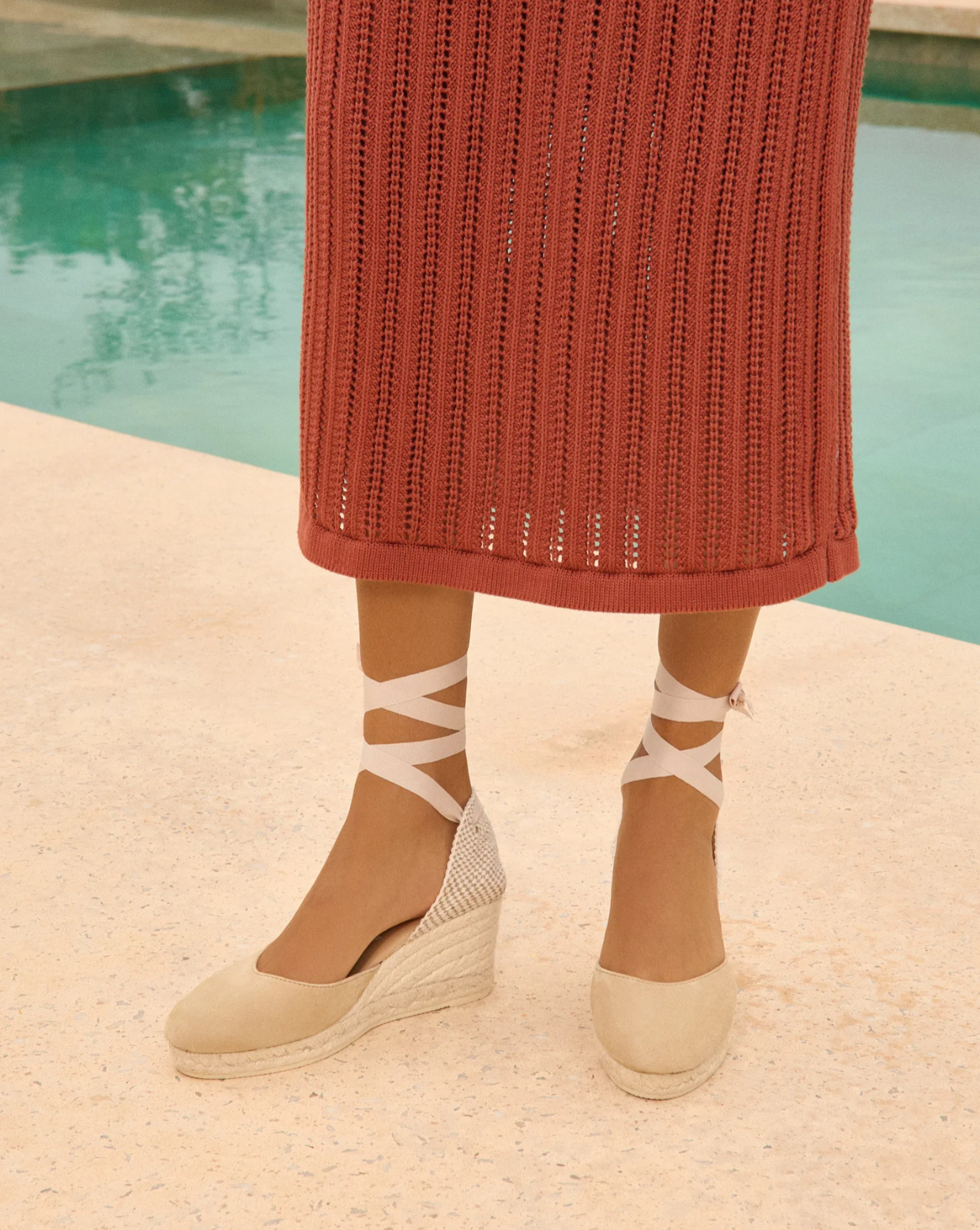 HAMPTONS - Compensées - Champagne beige