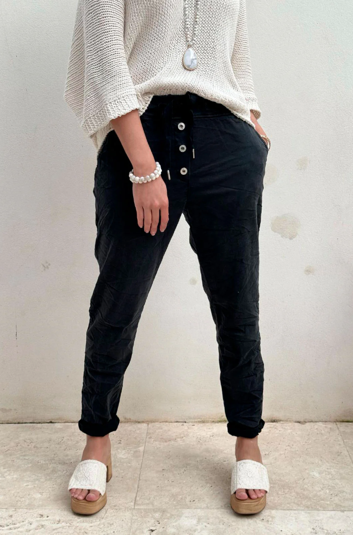 casual_tencel_pantalon_noir_sina_and_co