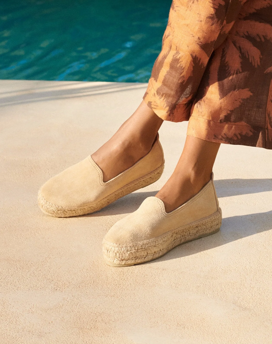 Hamptons Espadrilles - Champagne beige