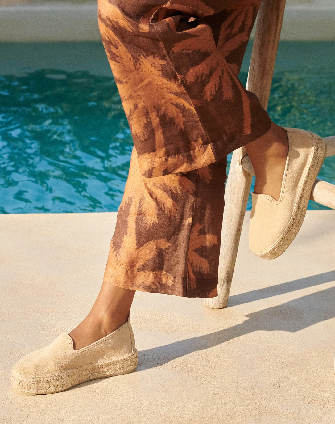 Hamptons Espadrilles - Champagne beige