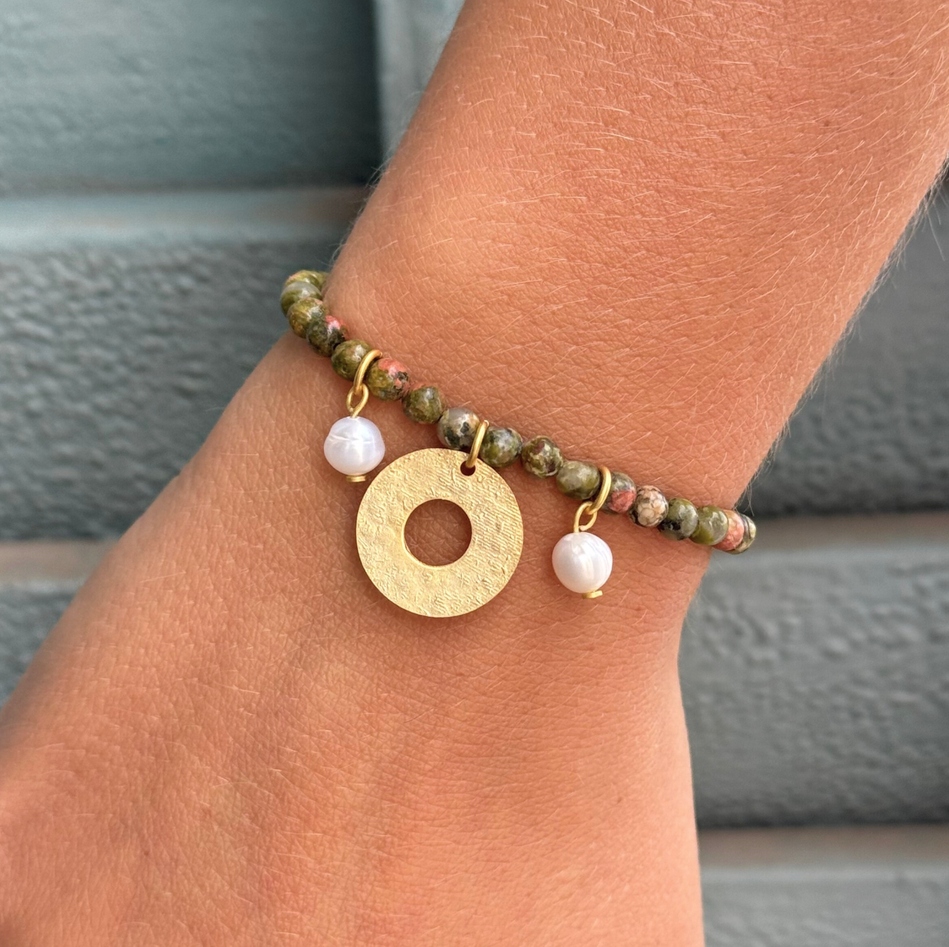 MARAIS Rond - Bracelet - Khaki