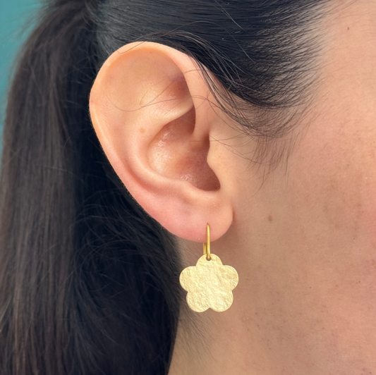 MARAIS FLEUR - Boucles oreilles - Plaqué Or