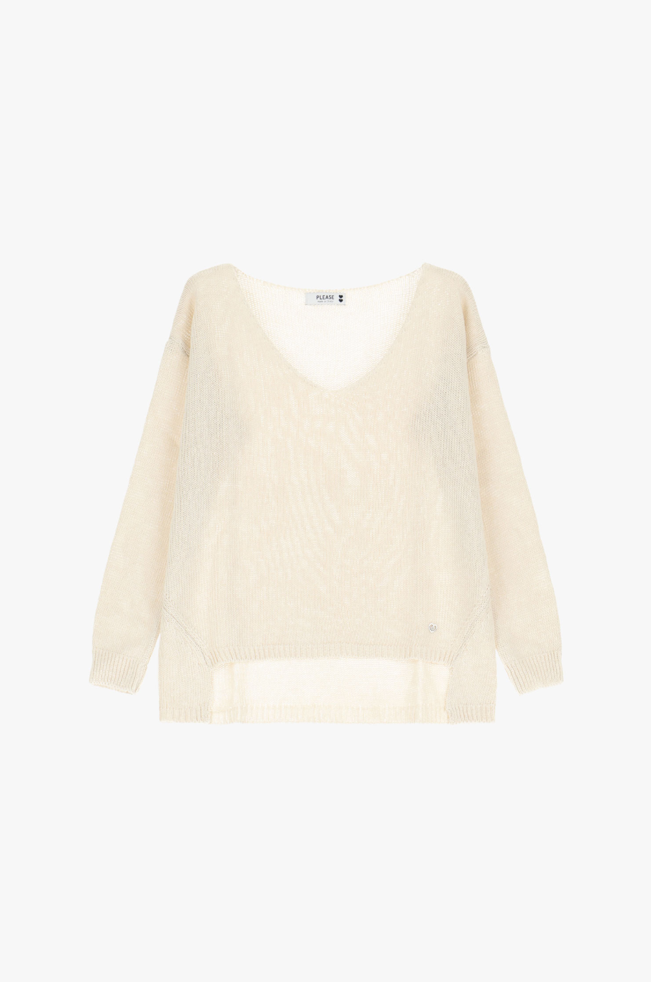 pull_ecru_maille_coton