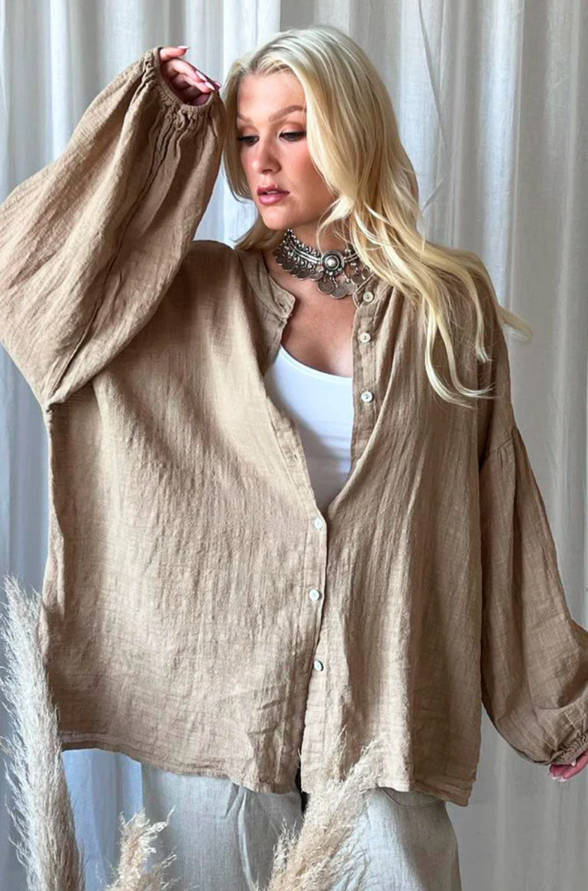 chemise_coton_sina_and_co_caramel
