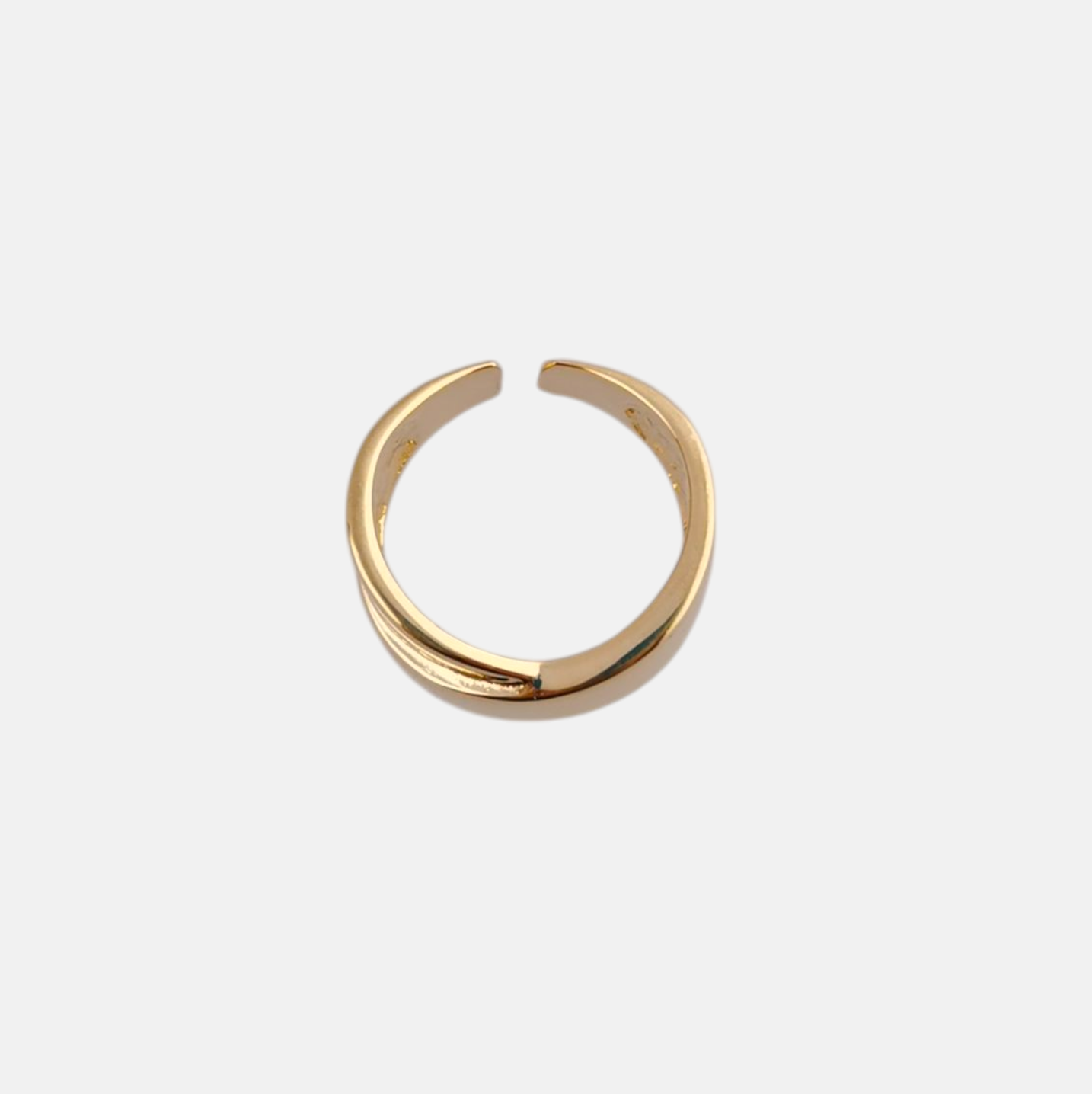 CAPRI CROSS - Bague - Plaqué Or