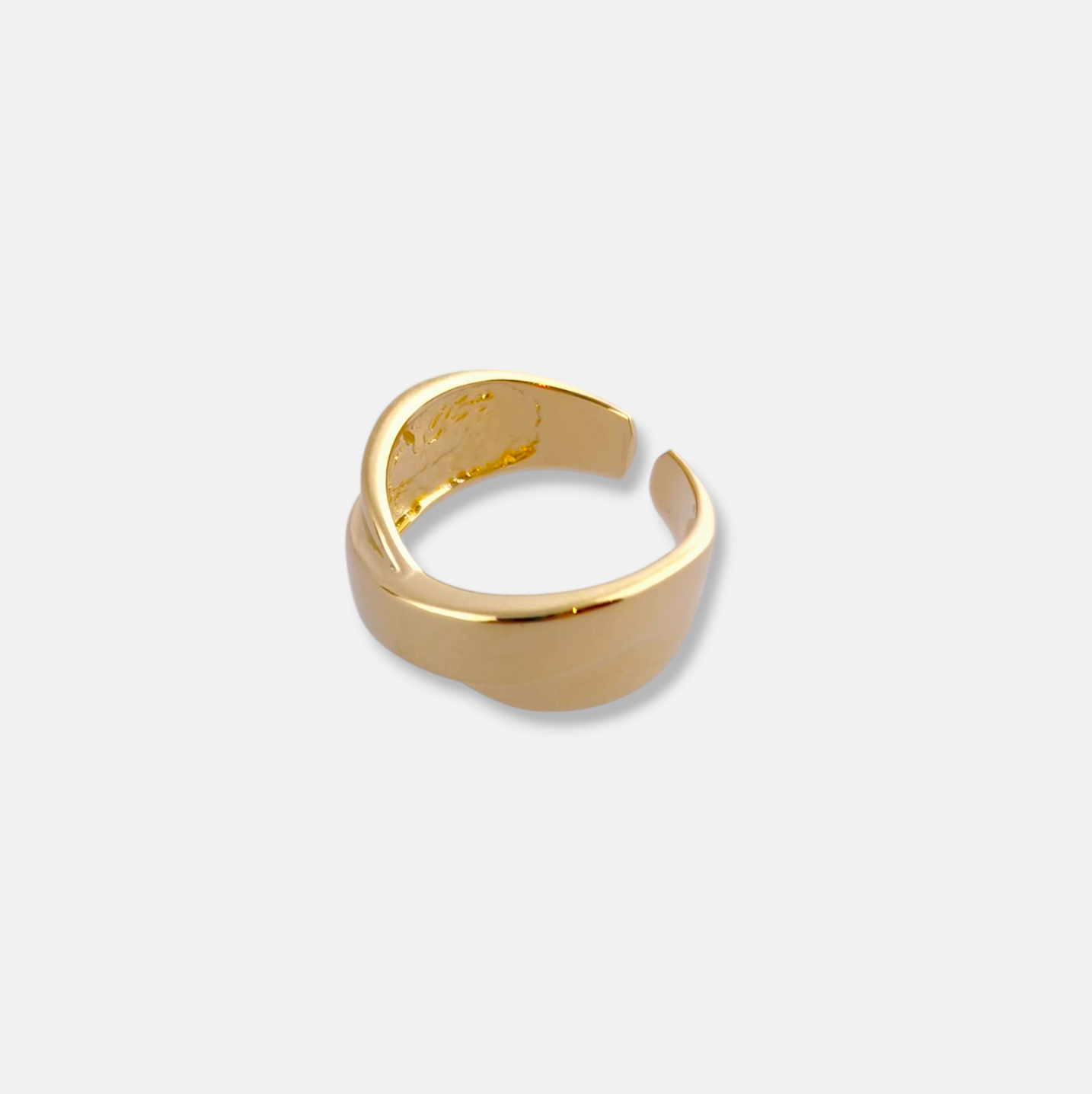 CAPRI CROSS - Bague - Plaqué Or