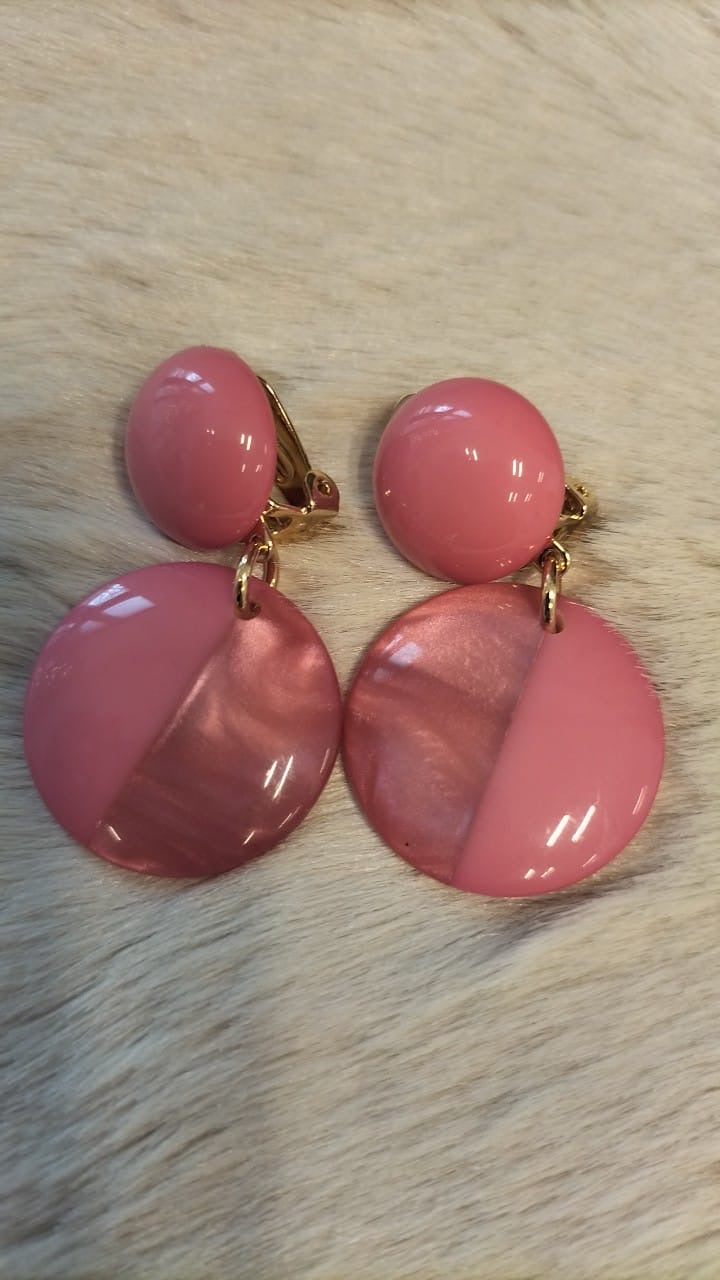 ROSE - Boucle d'oreille - Rose