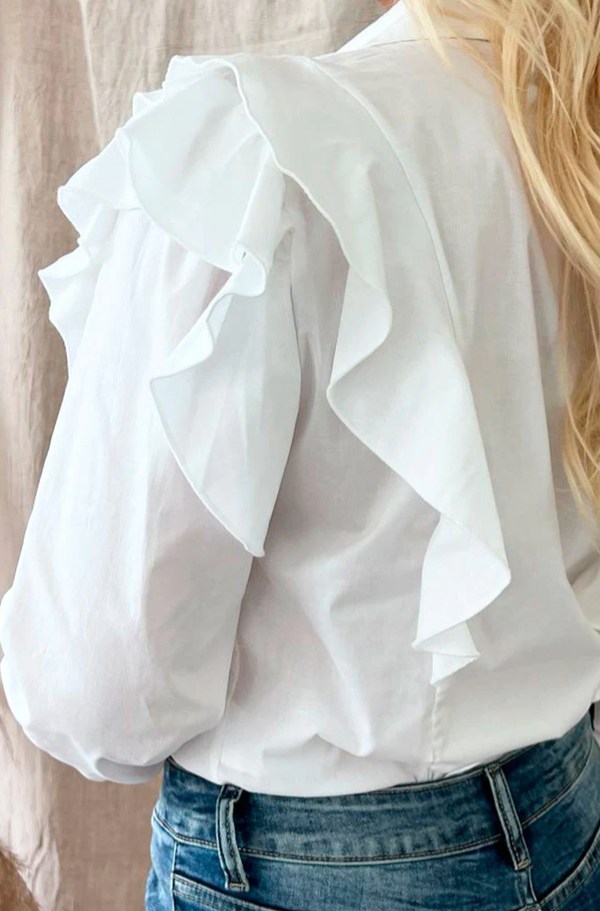 ROUGE COTTON - Blanc
