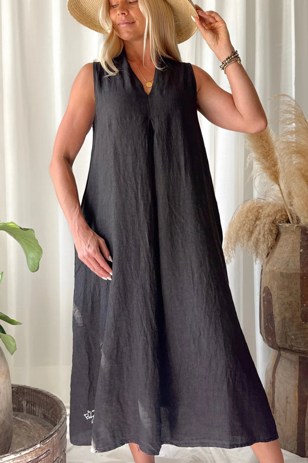 ROBE MILA- Noir