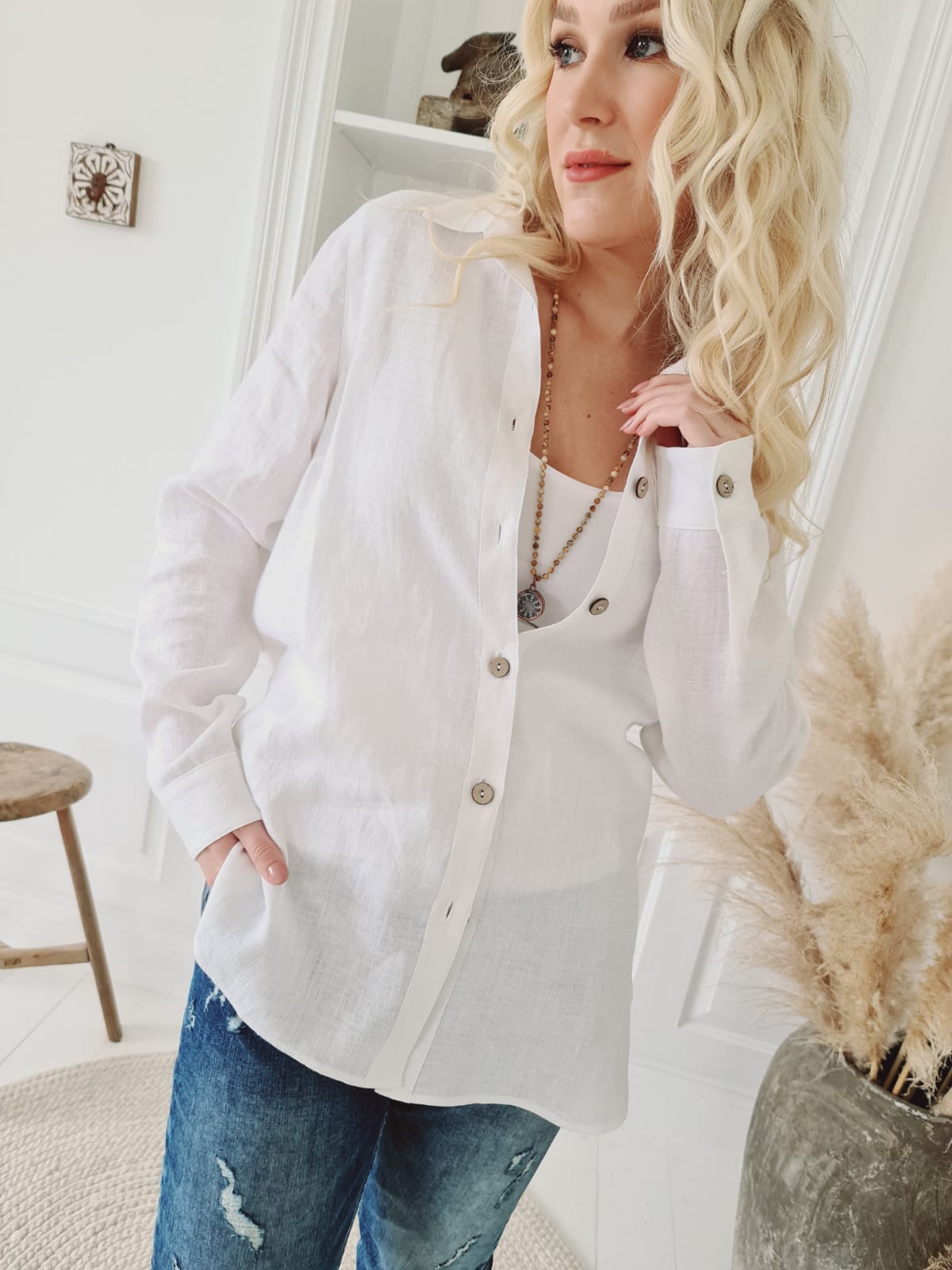 BOYFRIEND Chemise – Blanc