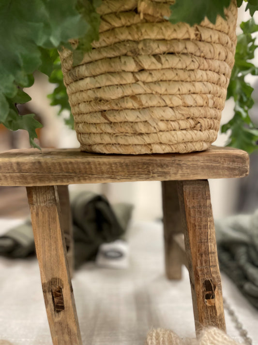 TABOURET décoratif en Bois