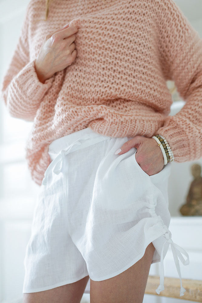 SEASHELL Short - Blanc