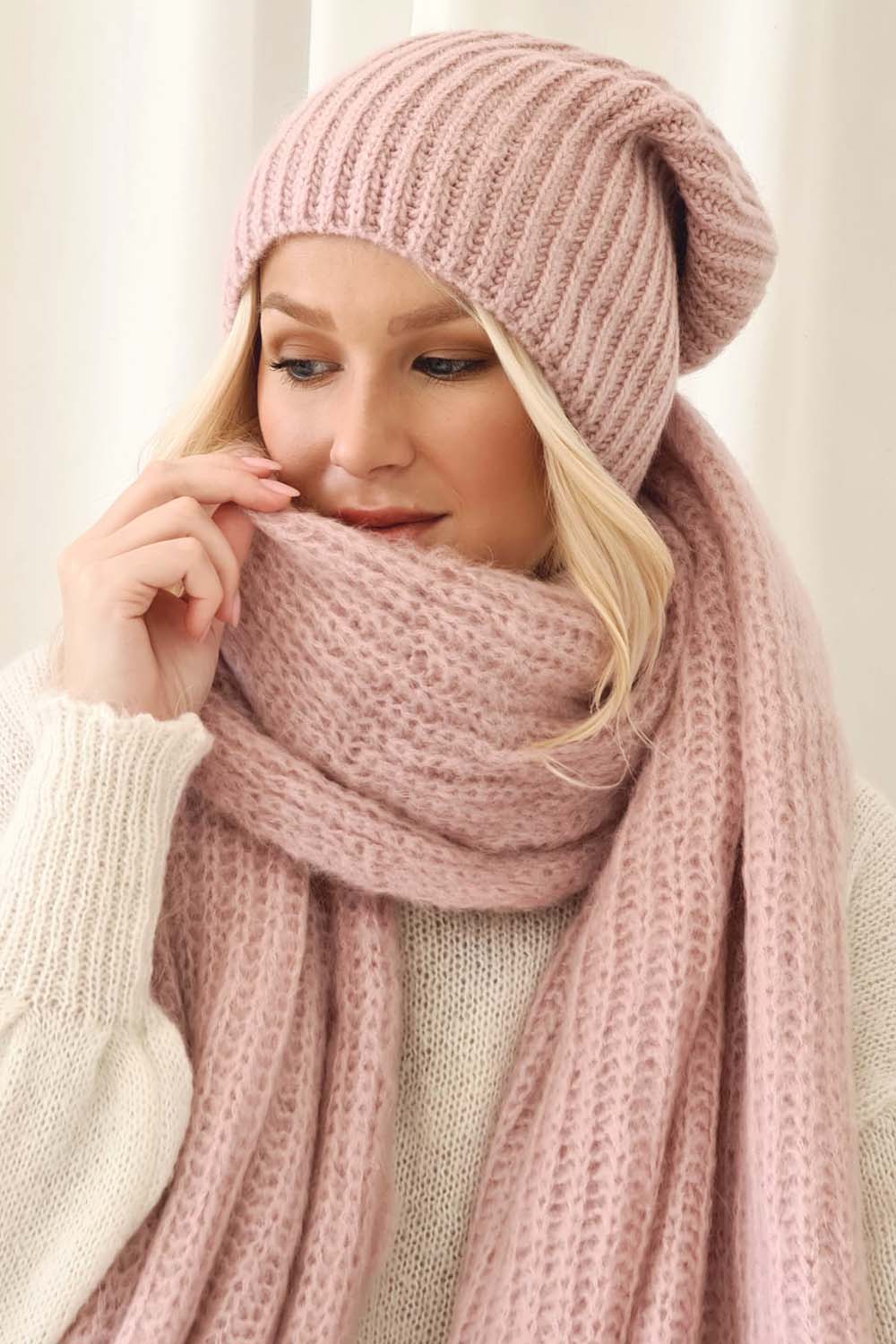 MUFFY - Bonnet - Rose