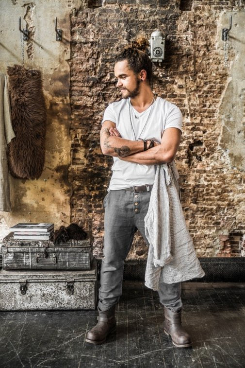 TEASE Pantalon - Gris