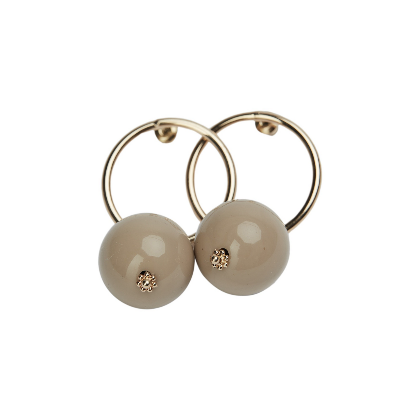 DAISY - Boucle d'oreille - Beige