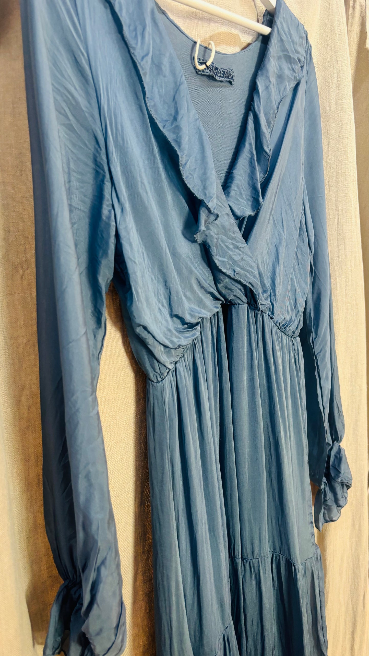 ROBE CARLY - Bleu