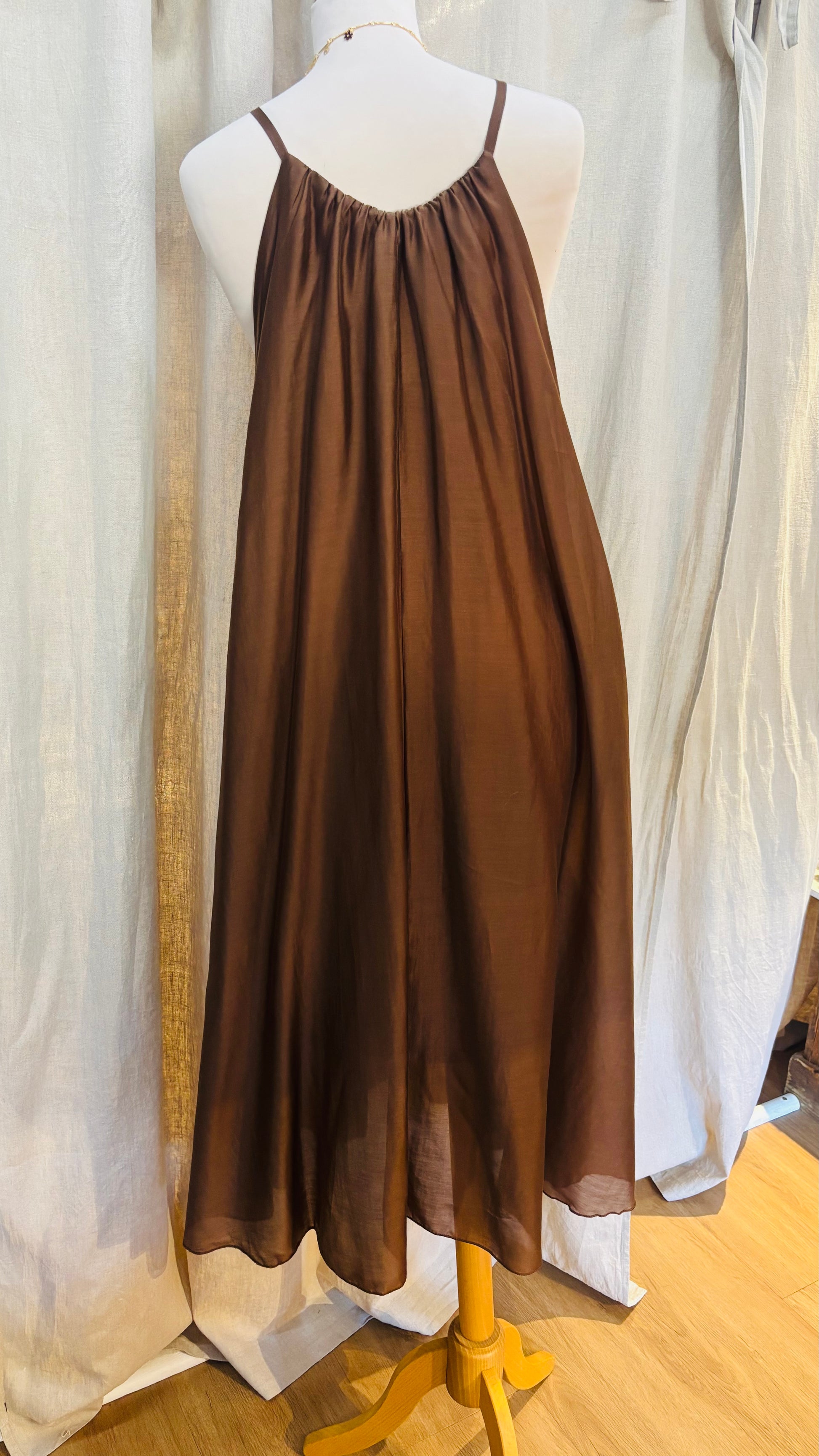 robe_vichy_marron_viscose_sina_and_co