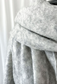 FLUFFY - Echarpe - Gris