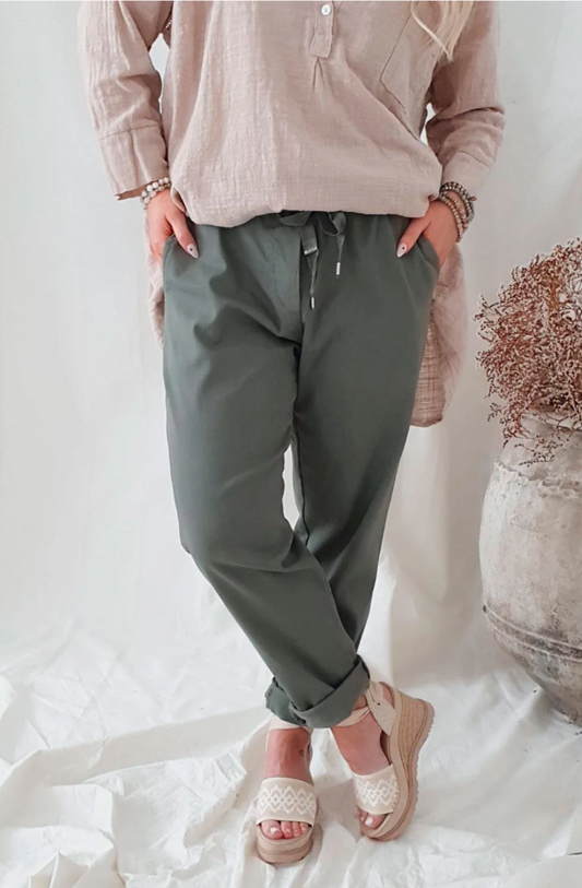 pantalon_bengaline_jogger_vert_sina_and_co