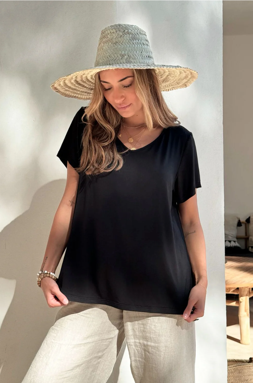 t_shirt_daily_noir_bambou_sina_and_co