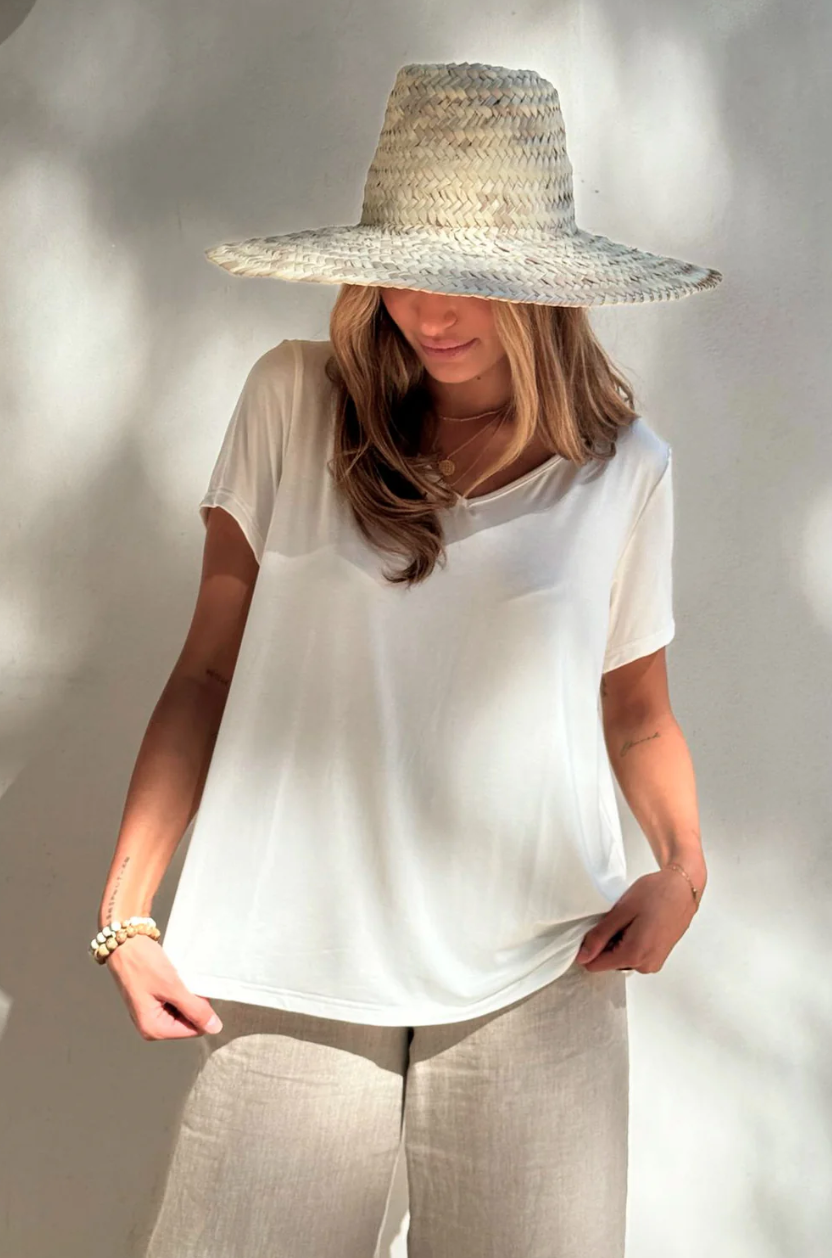 T-SHIRT BAMBOU DAILY - Blanc