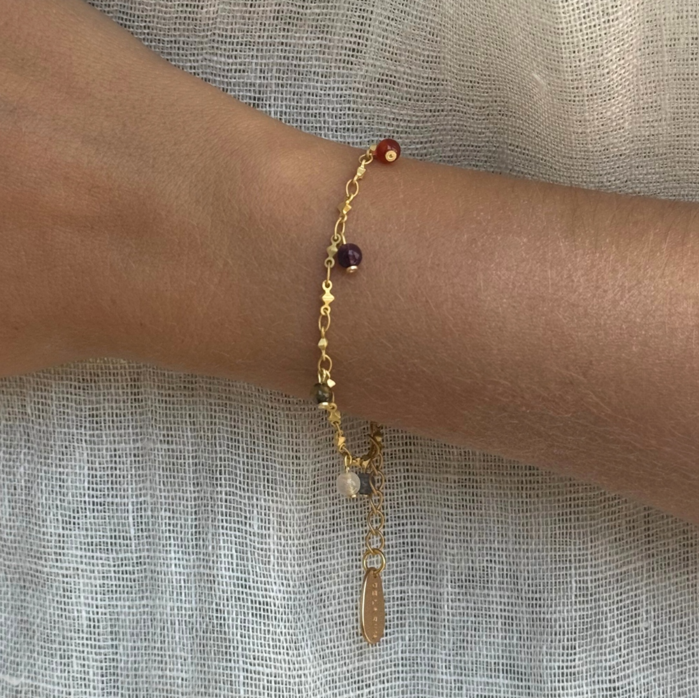 MARAIS - Bracelet - Petite perle couleur