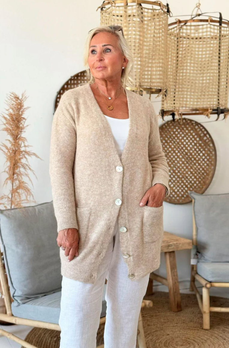 ALPAGA DREAM Cardigan - Beige