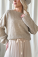 PULL SHIMMER - Beige