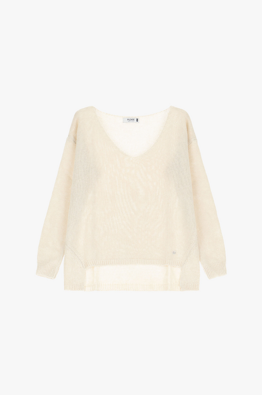 pull_ecru_maille_coton