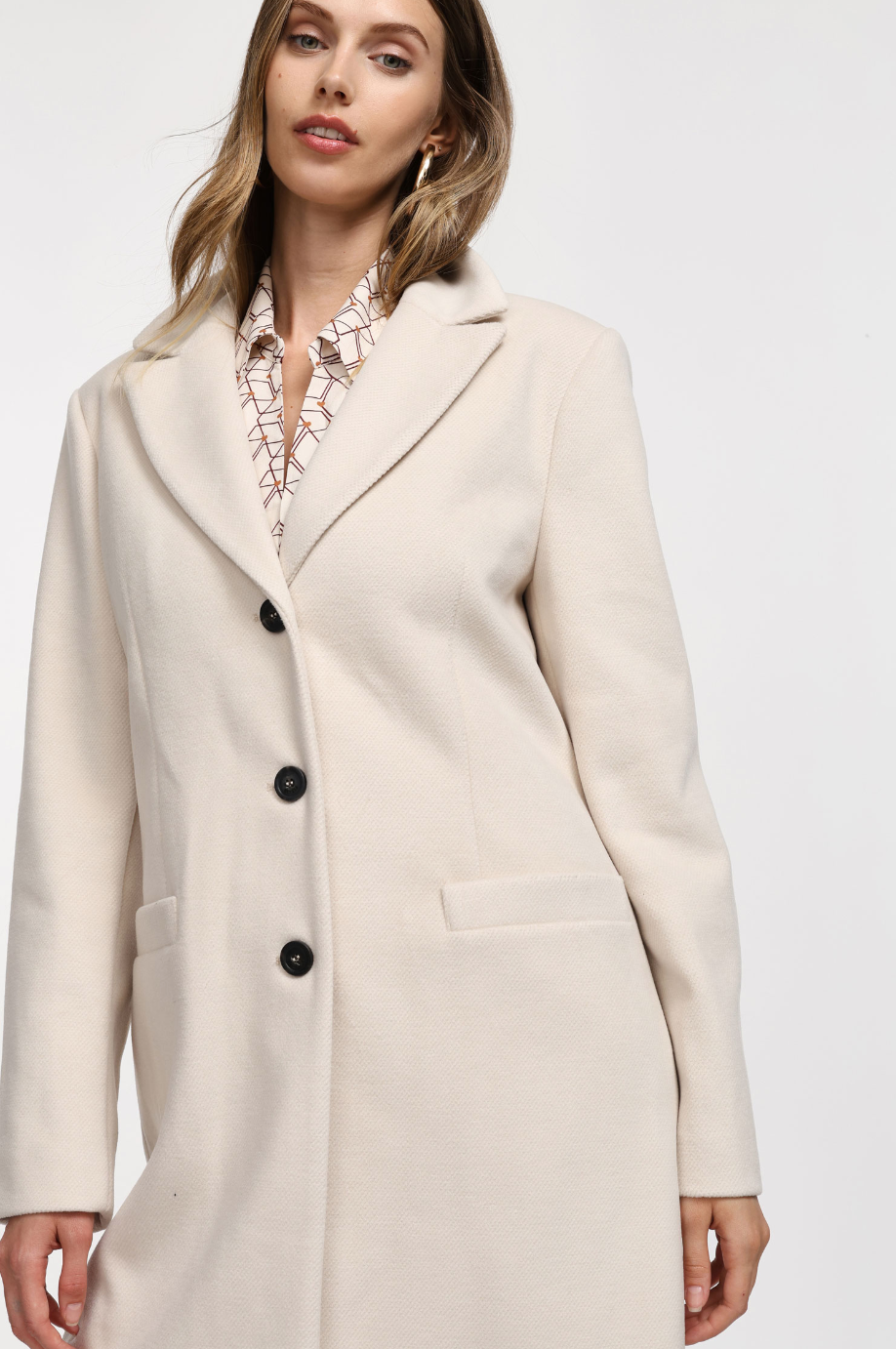 MANTEAU ELEGANT - Beige