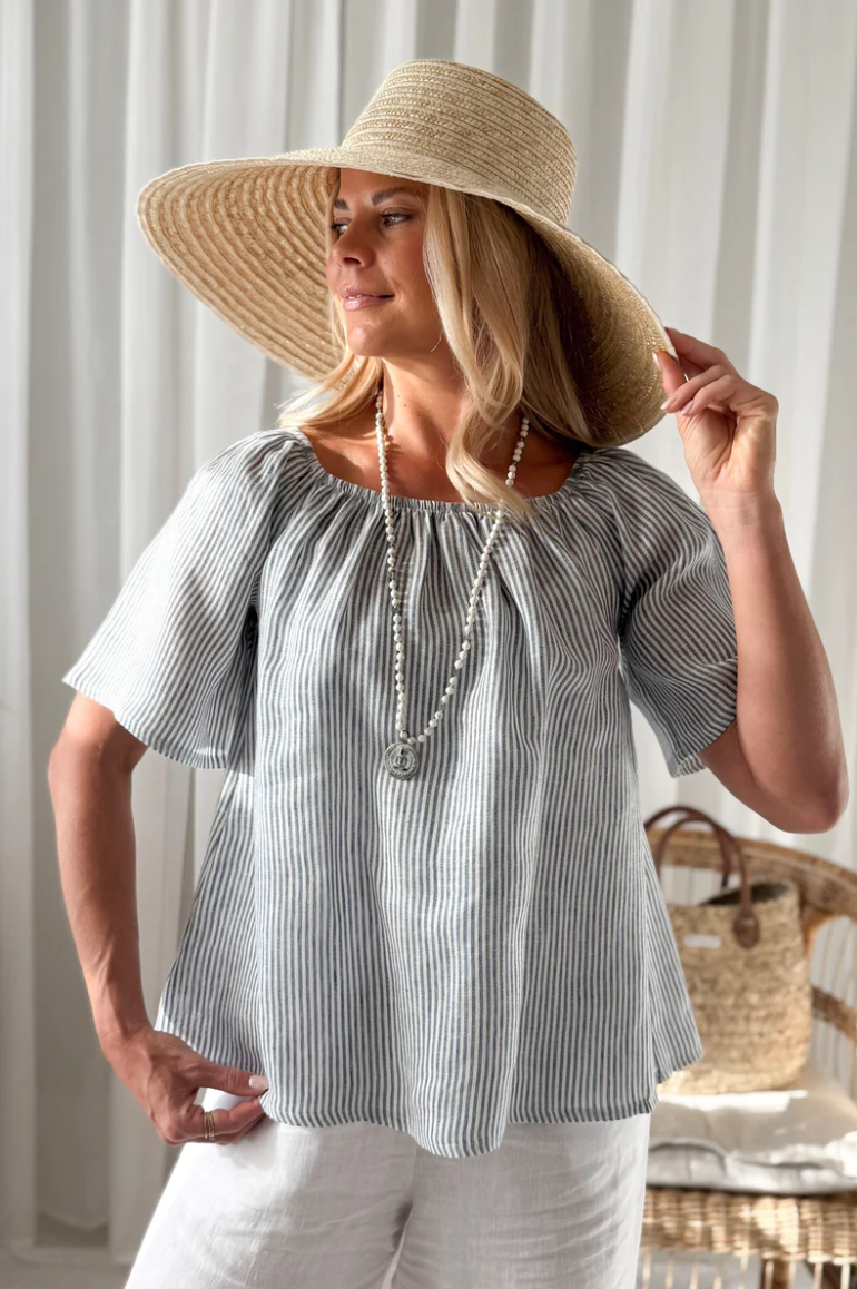 blouse_bleu_stripe_sina_and_co_galilea