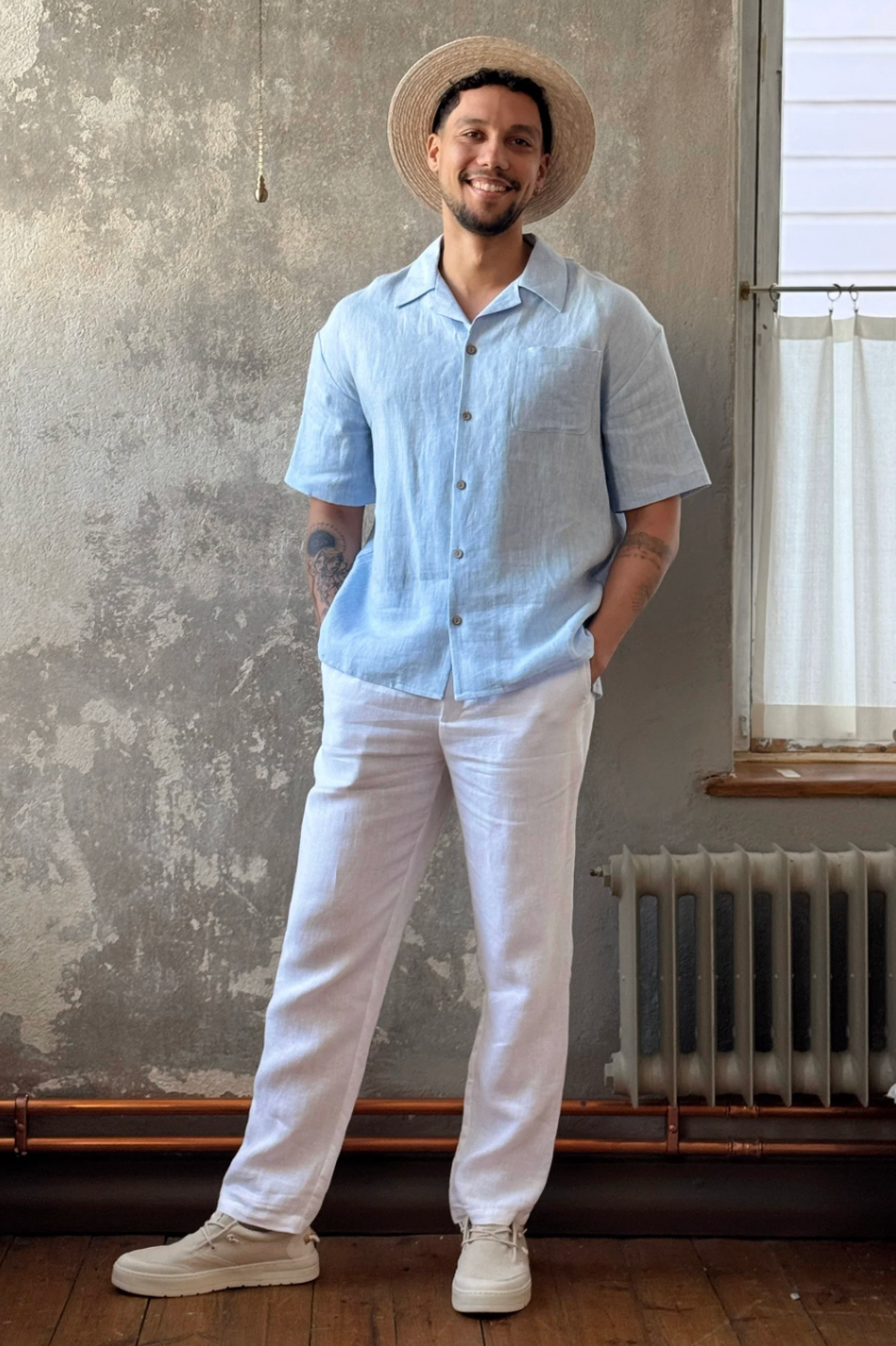 BOXY - Chemise - Bleu oxford
