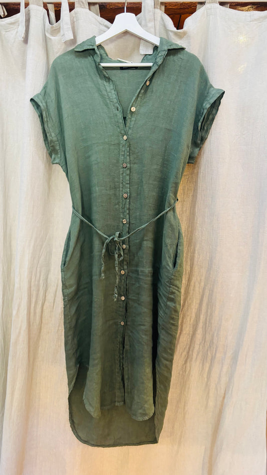 robe_casual_vert_sina_and_co