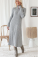 ALESSIA - Robe pull - Gris
