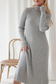 ALESSIA - Robe pull - Gris