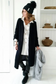 SLOWLY MORNING Gilet - Noir
